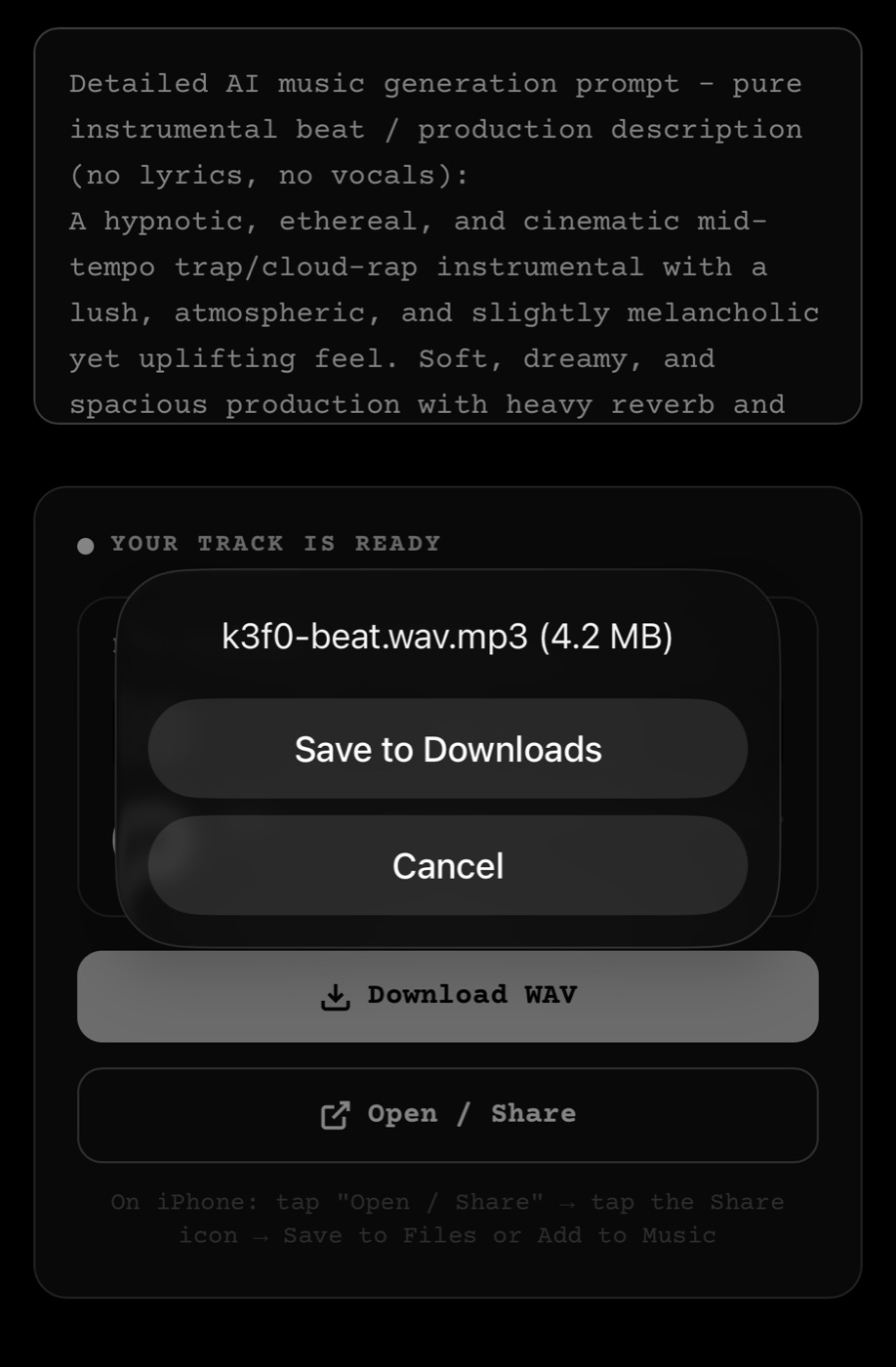 AI Music Gen/KeFo PRO 5