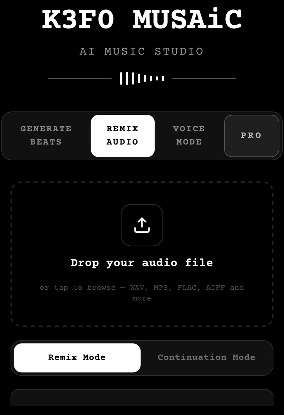 AI Music Gen/KeFo PRO 6