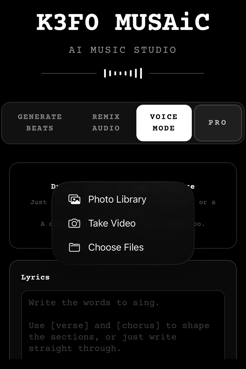 AI Music Gen/KeFo PRO 14