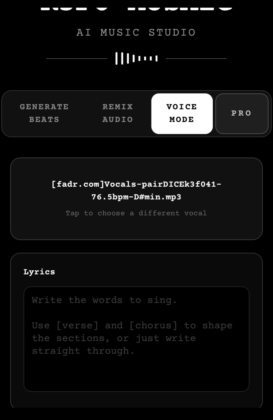 AI Music Gen/KeFo PRO 15