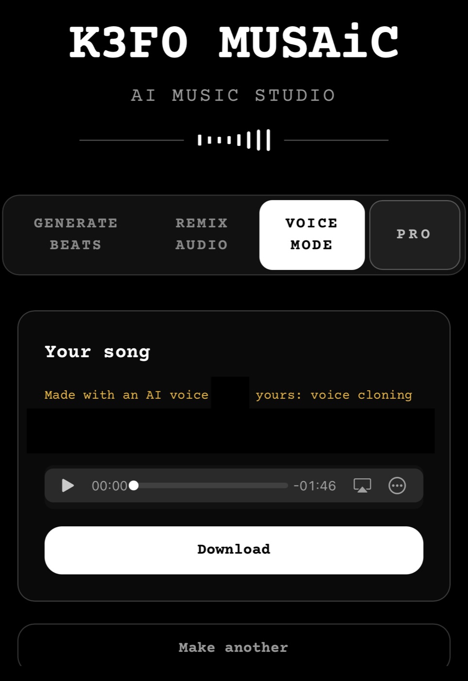 AI Music Gen/KeFo PRO 20