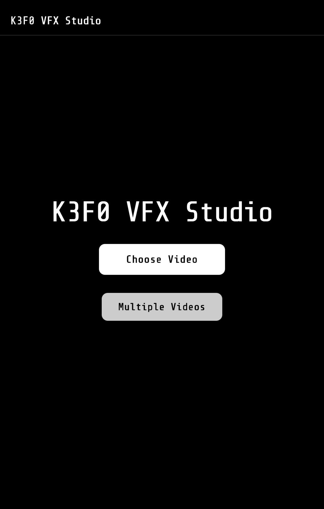 Clipping/VFX Studio 1