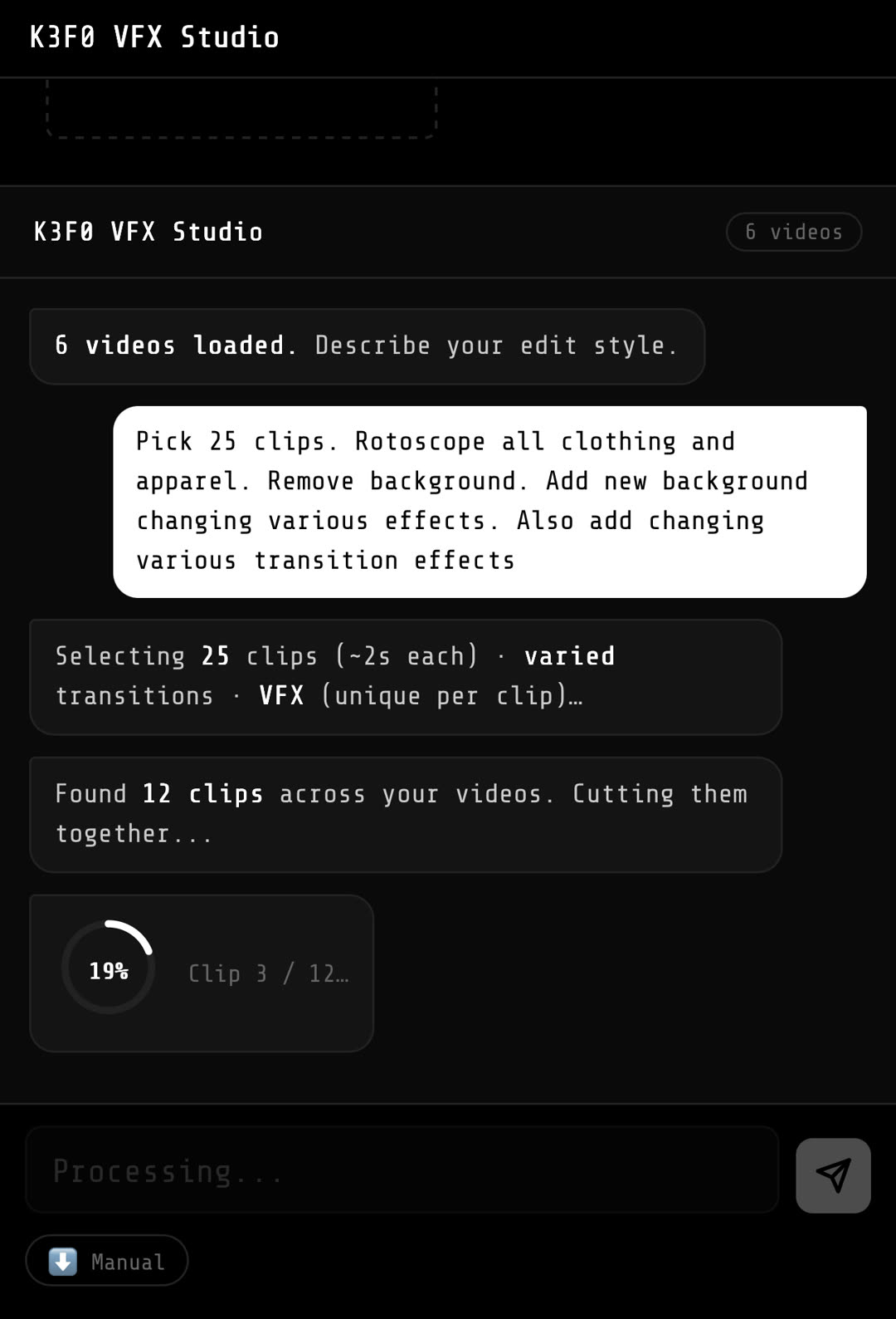 Clipping/VFX Studio 7